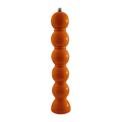 Lacquer Grande Salt or Pepper Grinder | Orange