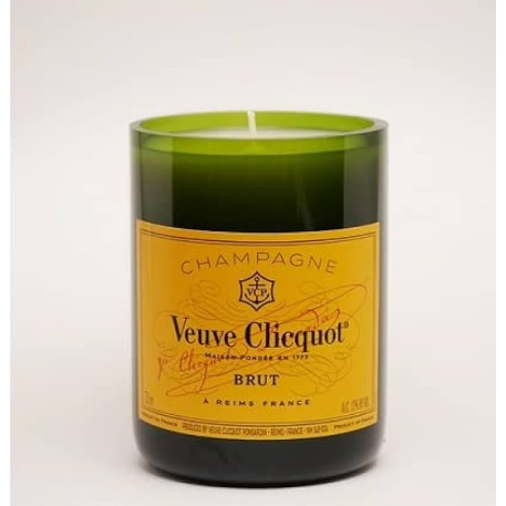 Green Glass Candle