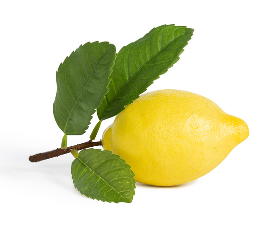 Lemon With Leaf