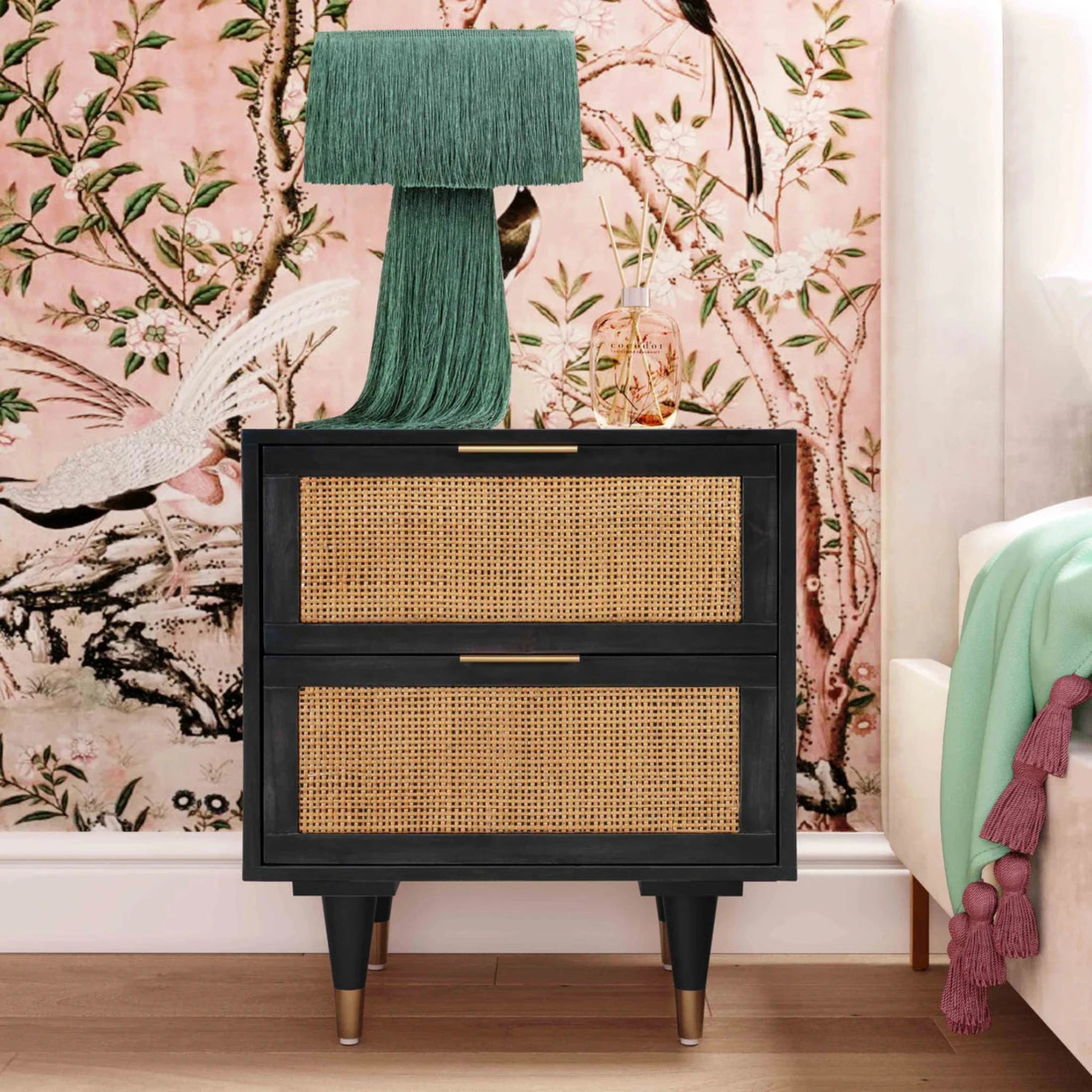 Sierra Cane Nightstand