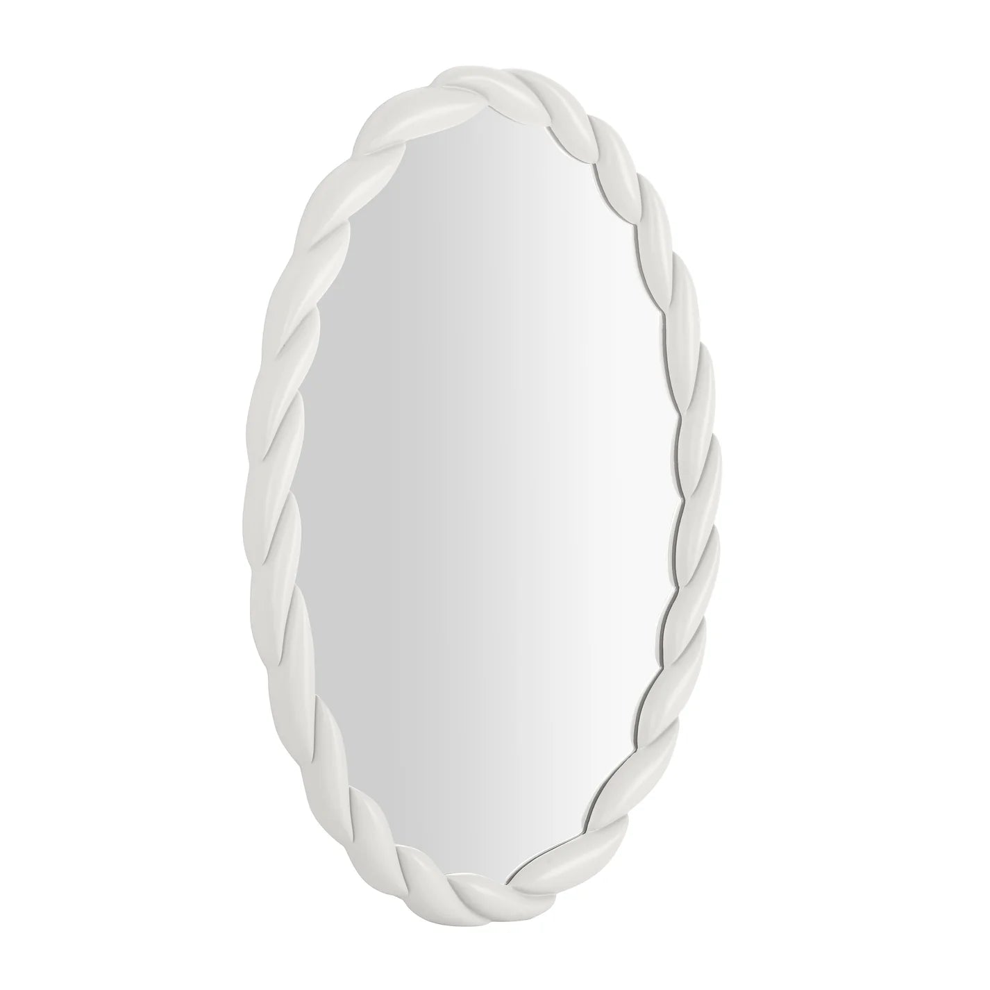 Agnes Oval Mirror | Cream