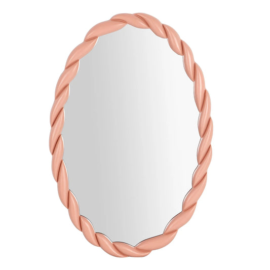 Agnes Oval Mirror | Mauve