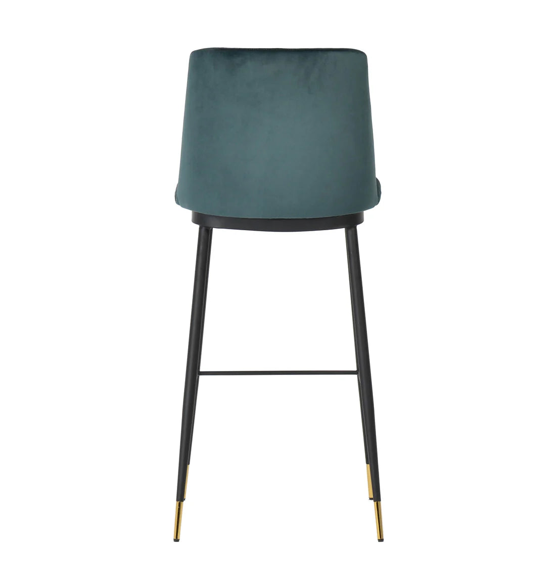 Evora Velvet Counter Stool (Set of 2) | Green