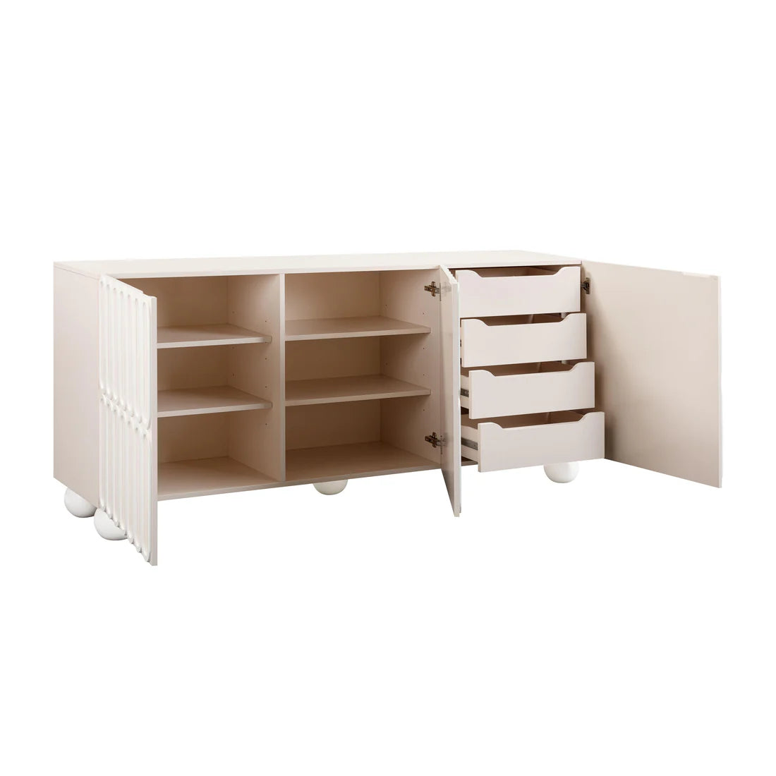 Tori Motif Buffet | Taupe