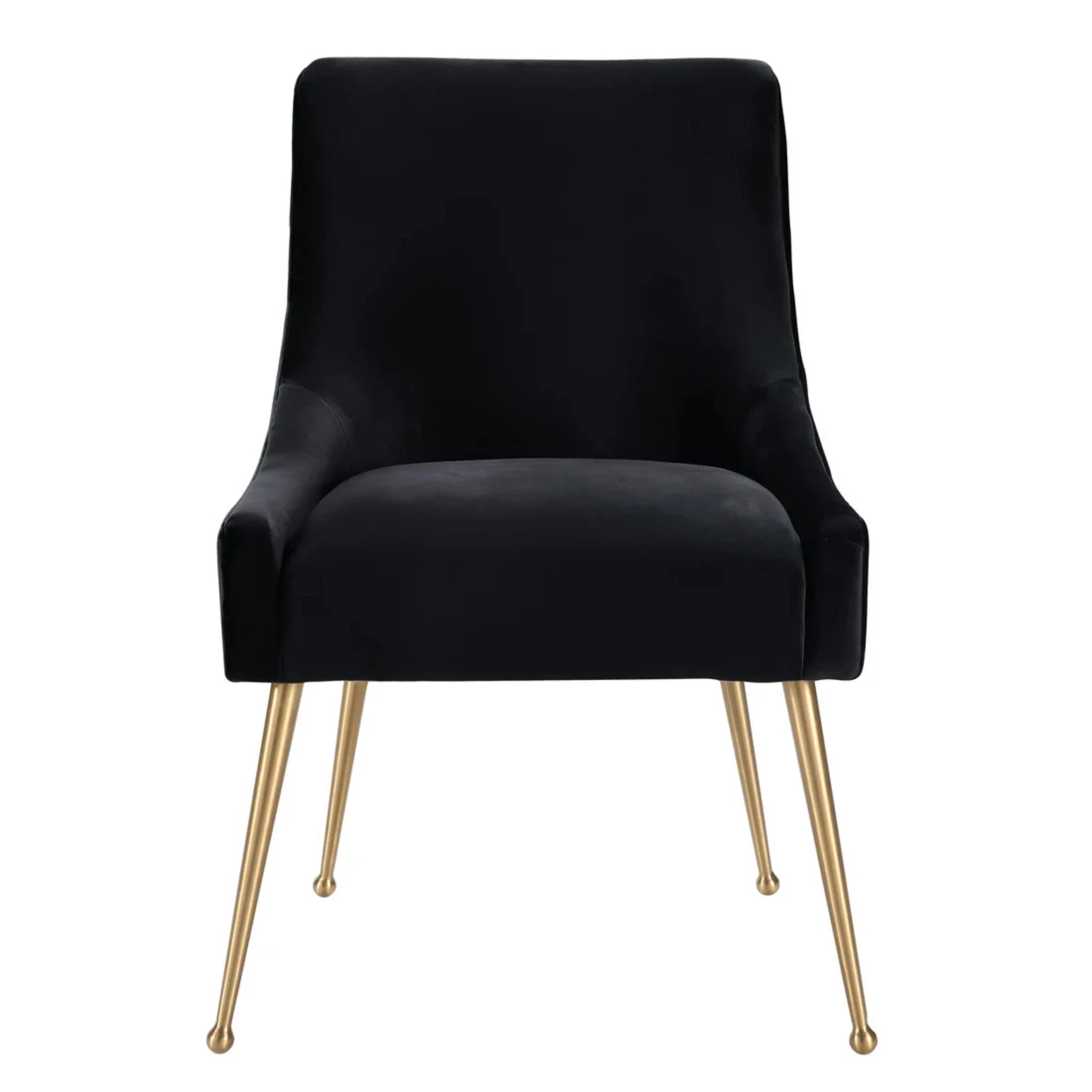 Beatrix Velvet Chair | Black