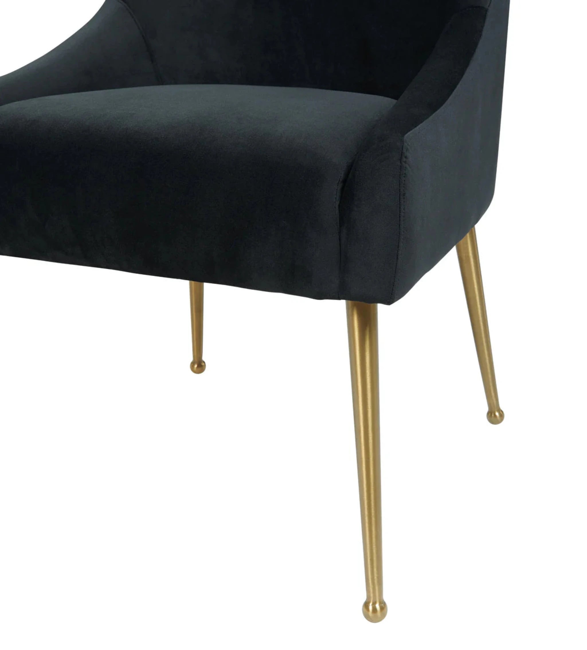 Beatrix Velvet Chair | Black