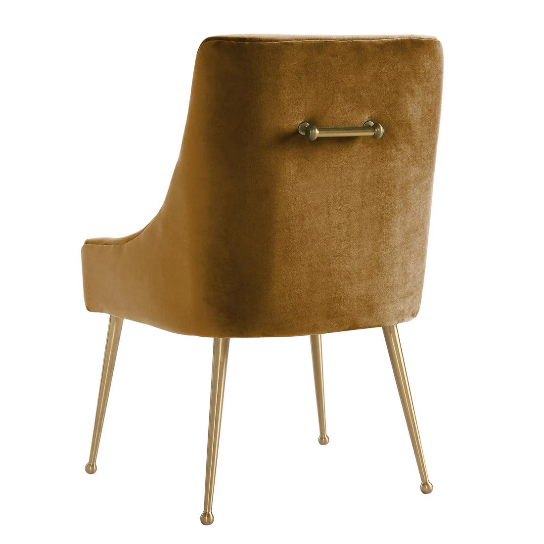 Beatrix Velvet Chair | Cognac