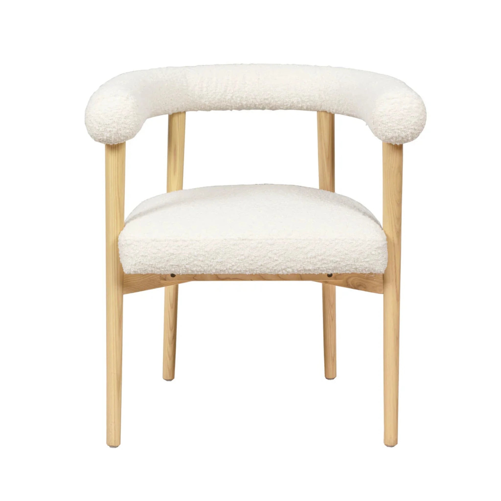 Spara Performance Boucle Dining Chair | Cream