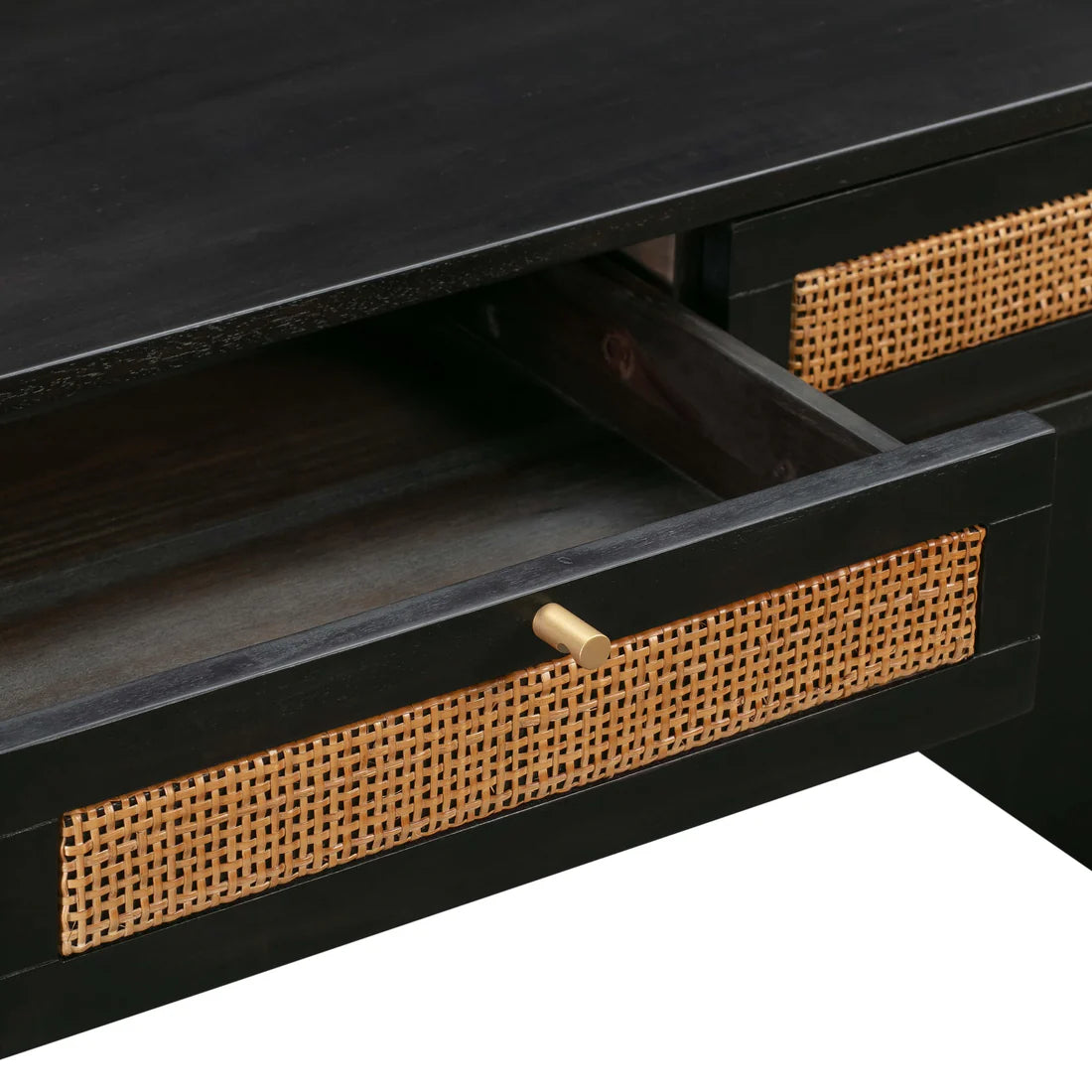 Sierra Cane Desk | Black