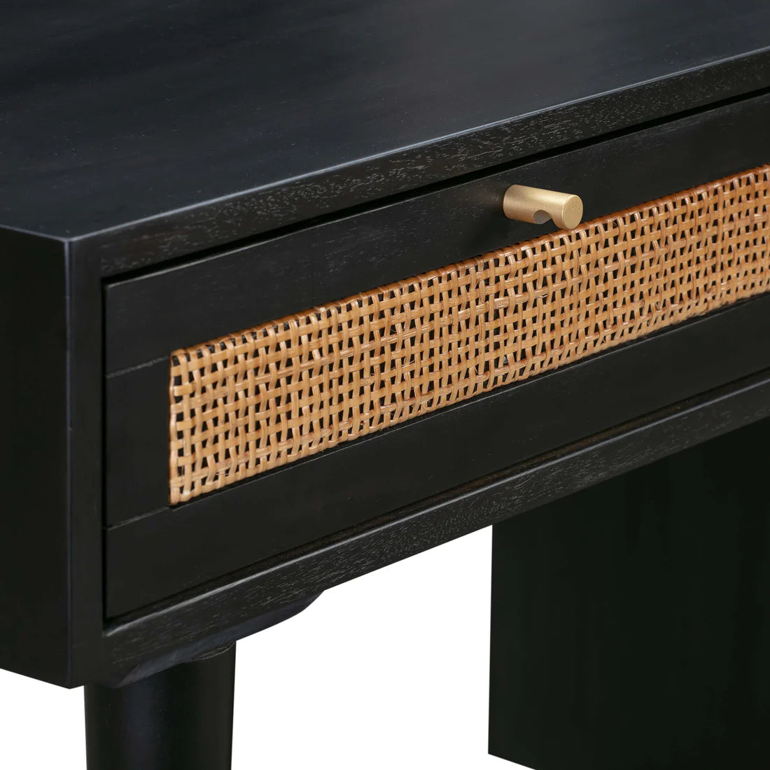 Sierra Cane Desk | Black