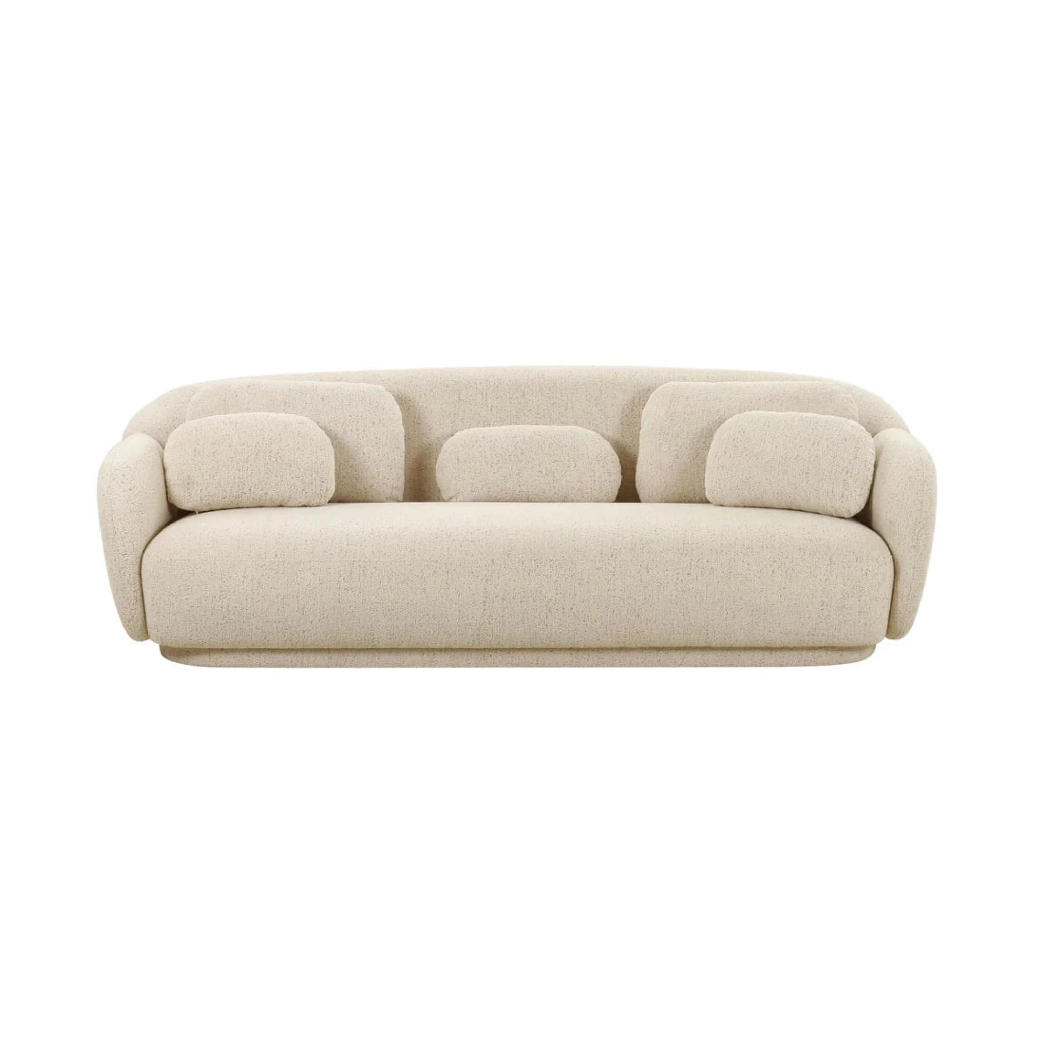 Misty Boucle Sofa | Cream