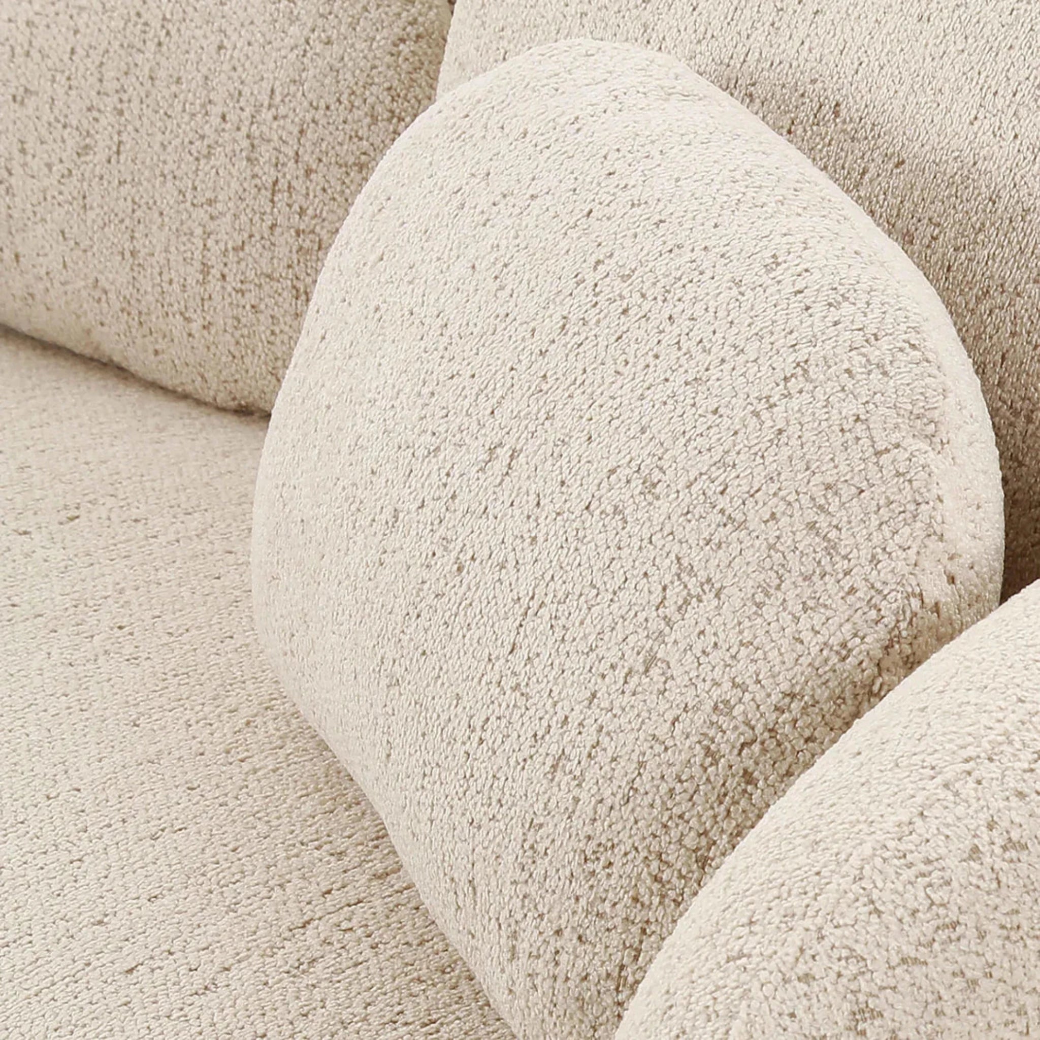 Misty Boucle Sofa | Cream