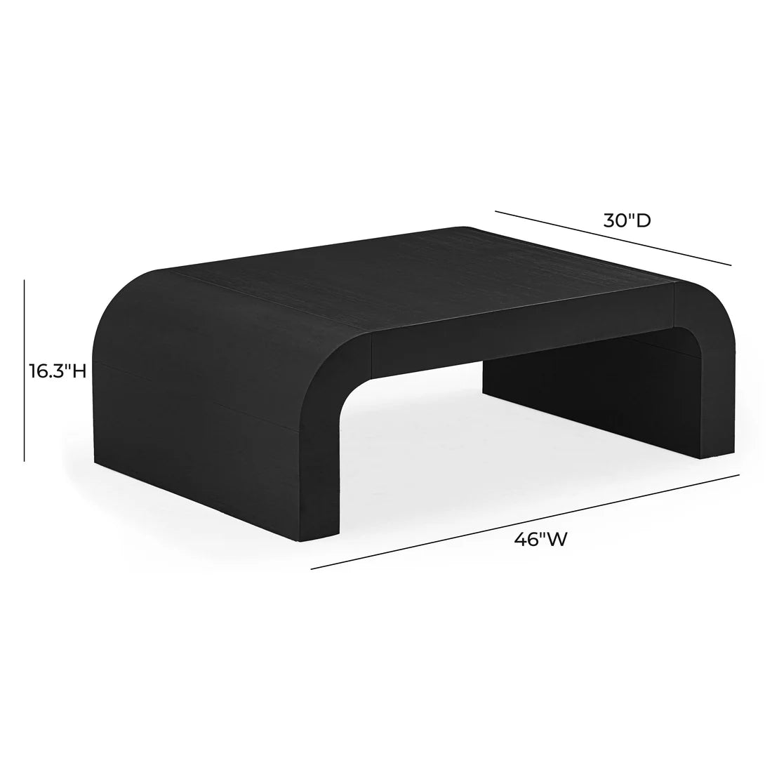 Hump Coffee Table | Black