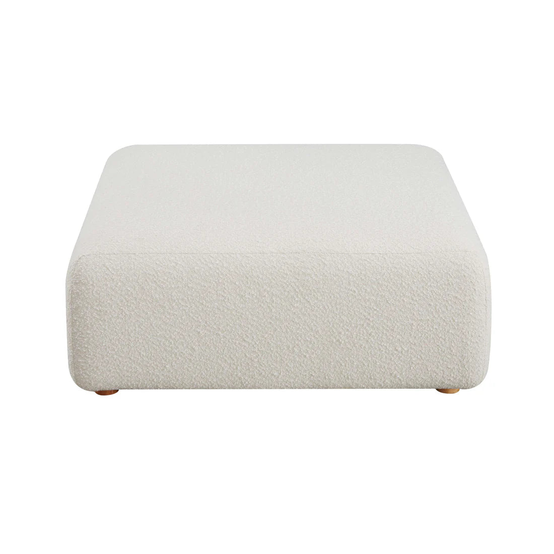 Hangover Boucle Ottoman | Cream