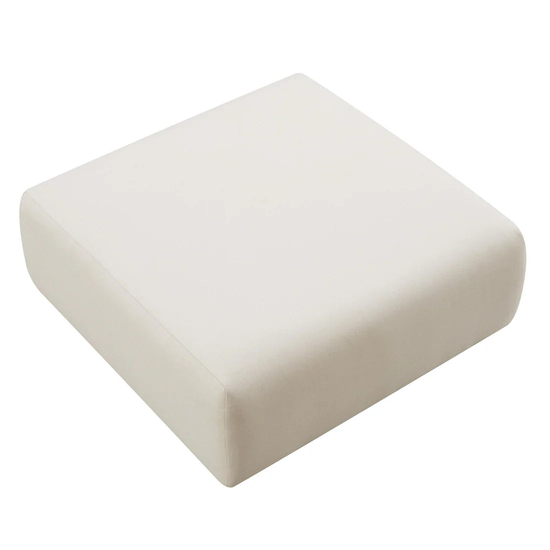 Hangover Performance Linen Ottoman | Cream