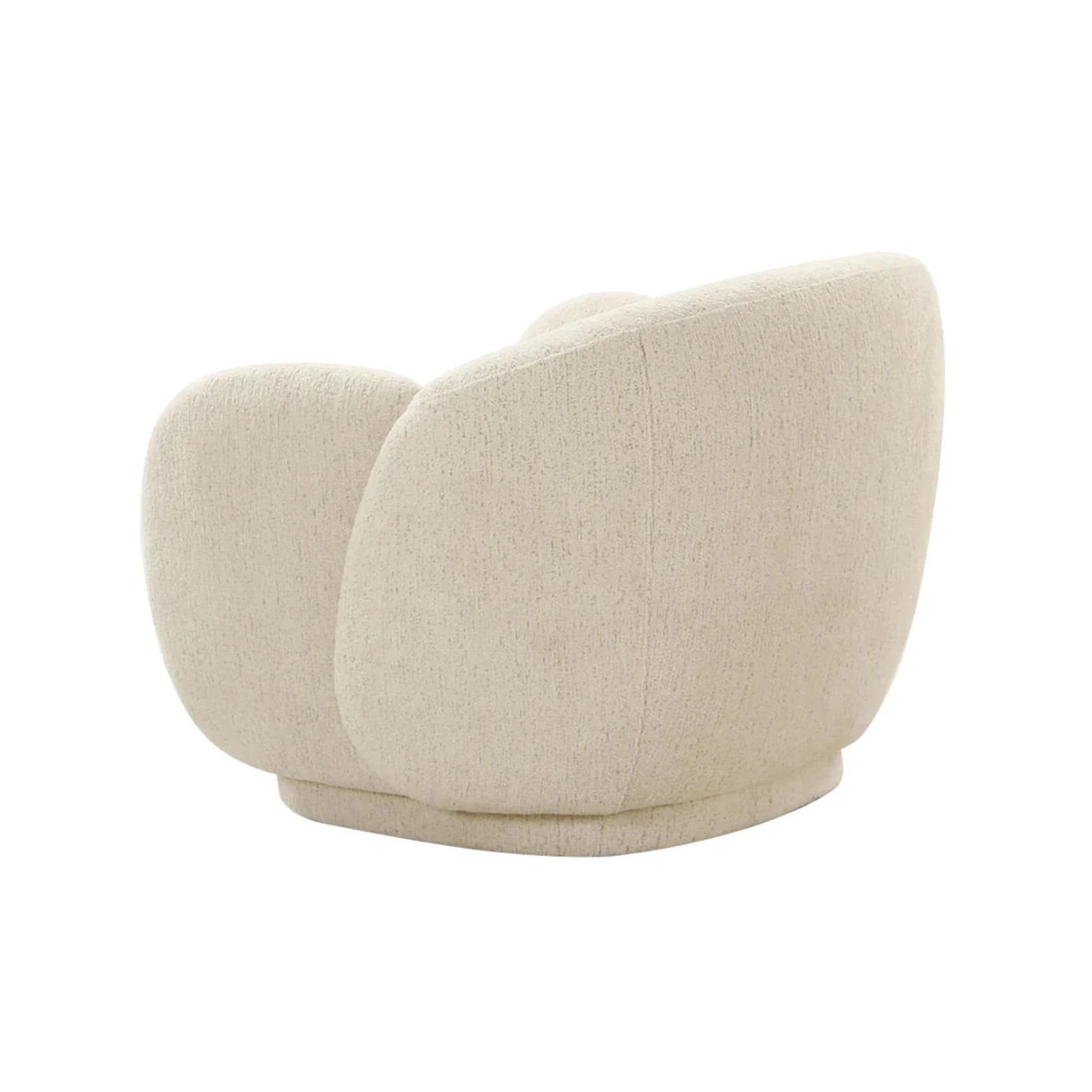 Misty Boucle Accent Chair | Cream