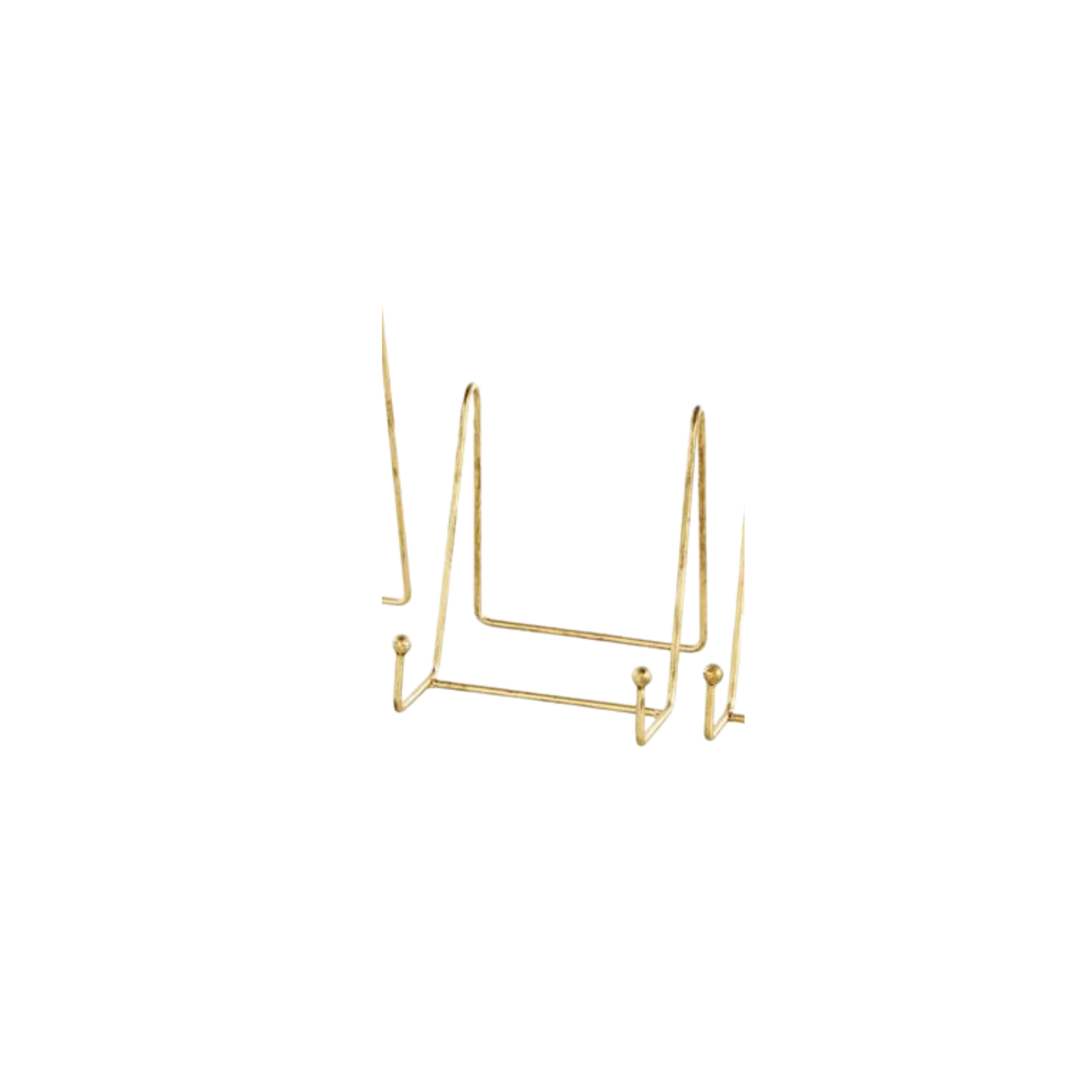 Gold Wide Triangle Tabletop Easel | 3 sizes