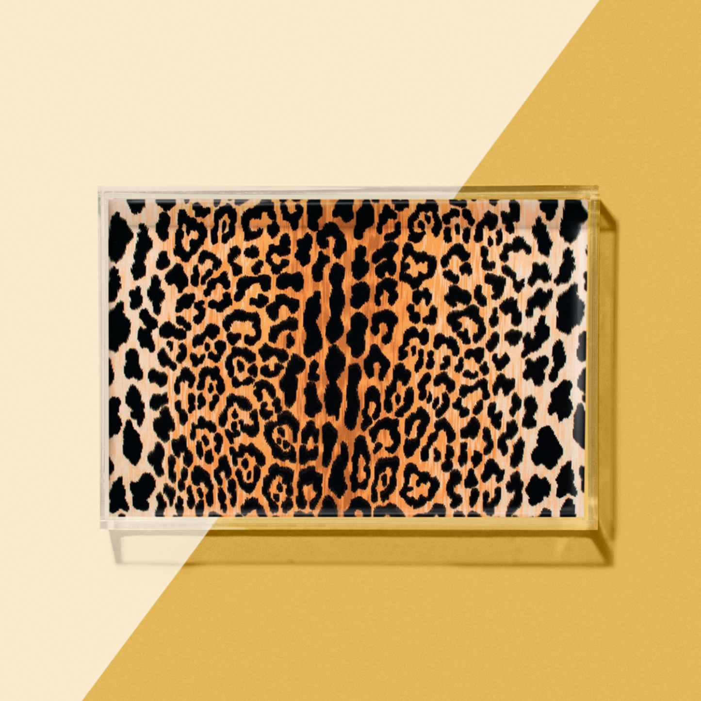 Leopard Print Small Tray