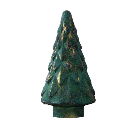 Spruce Green Mercury Glass Tree