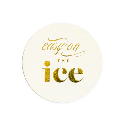 Easy On The Ice Coaster Set