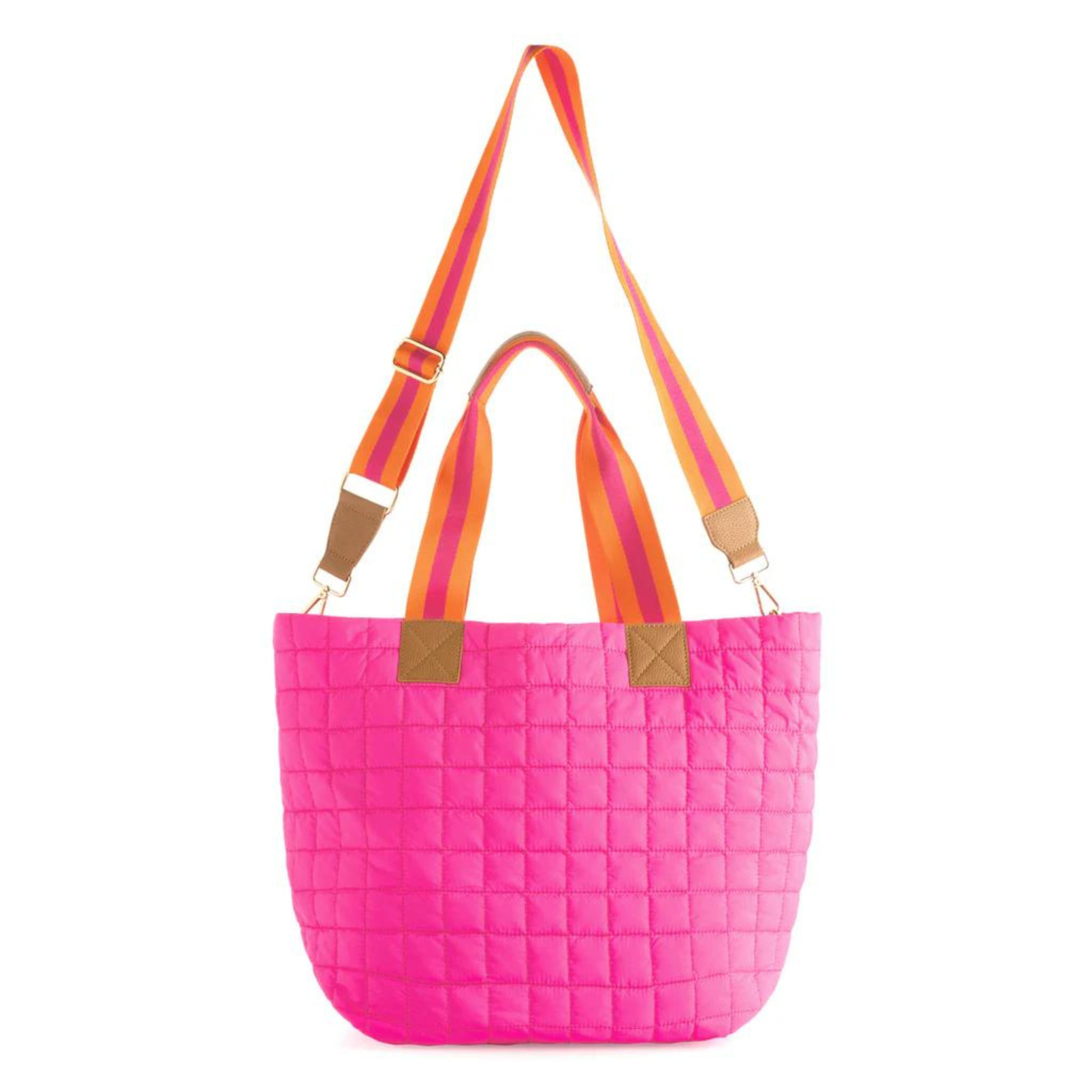 Ezra Travel Tote | Magenta