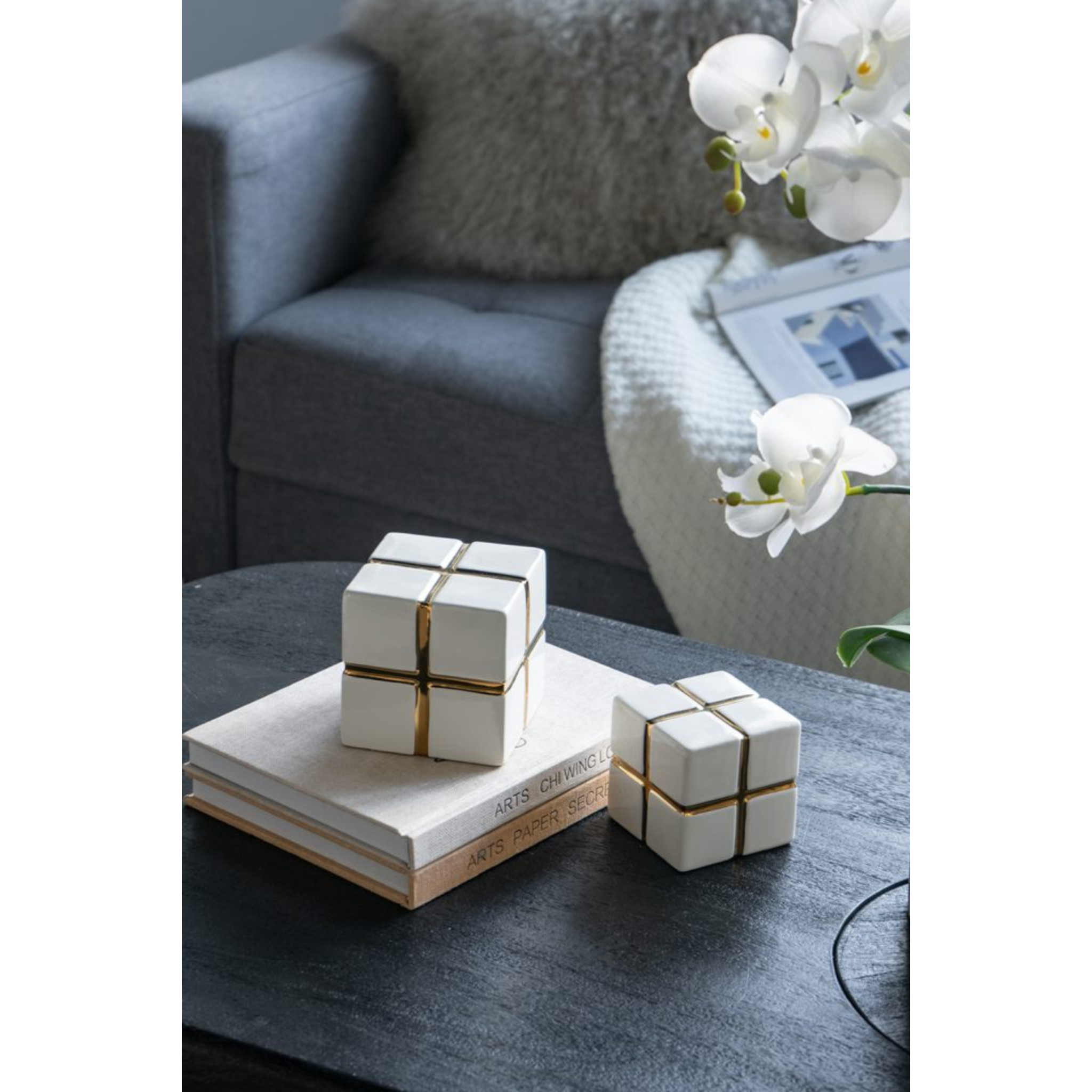 Decorative Ceramic Cube