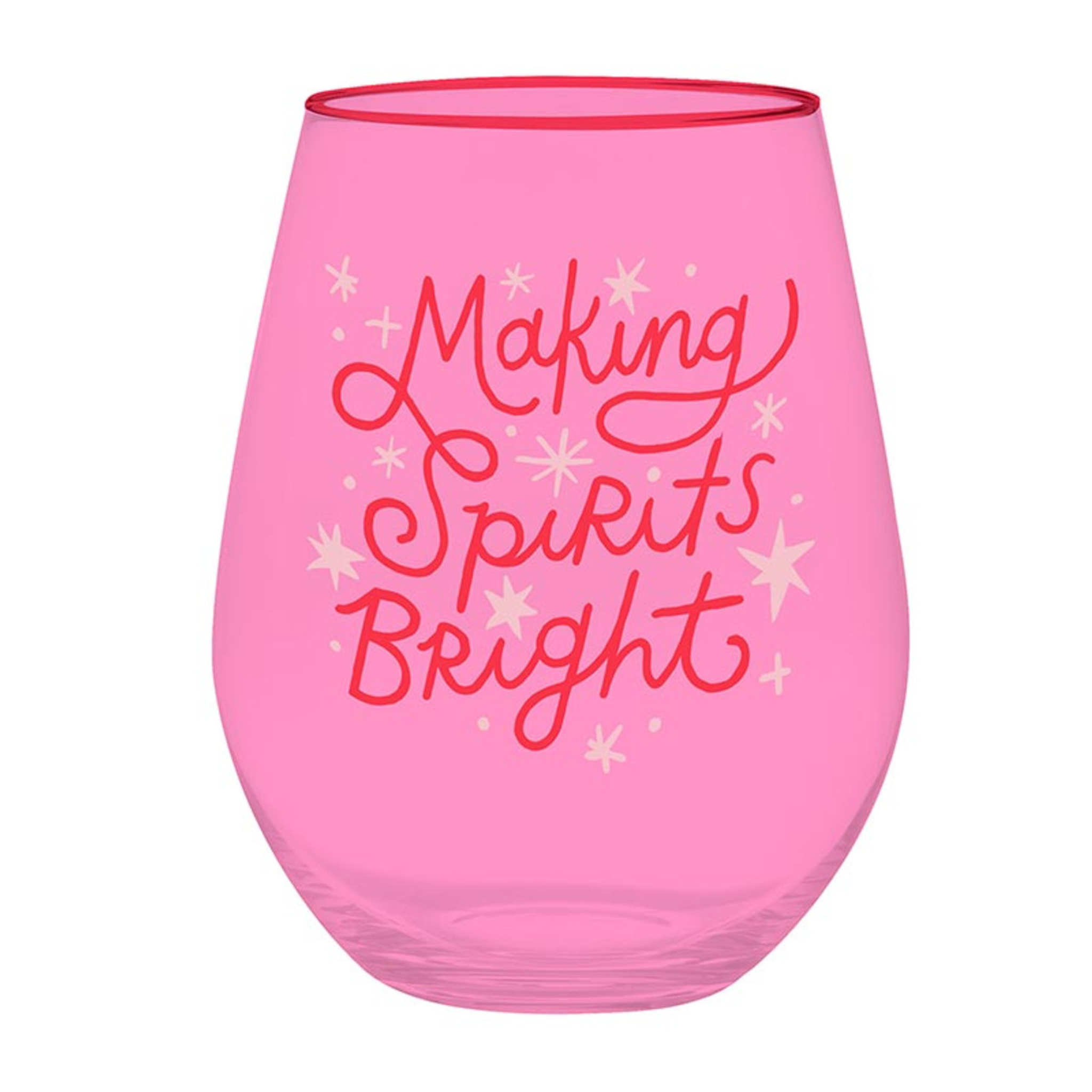 Jumbo Wine Glass | Making Spirits Bright