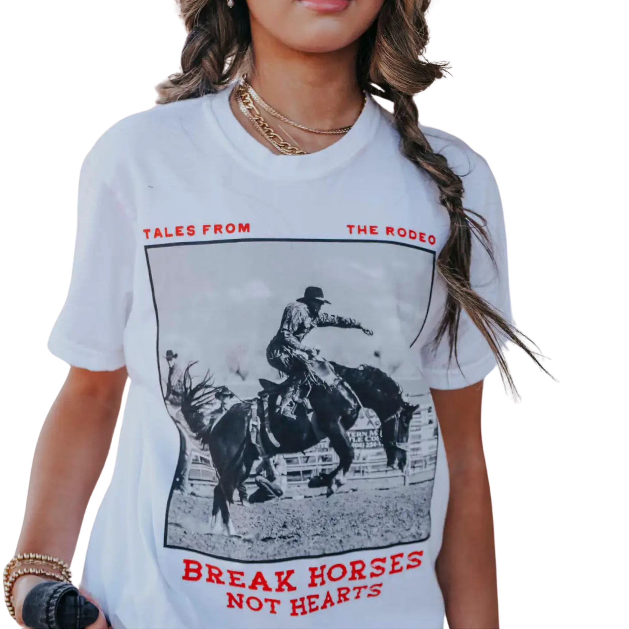 Break Horses Not Hearts Tee