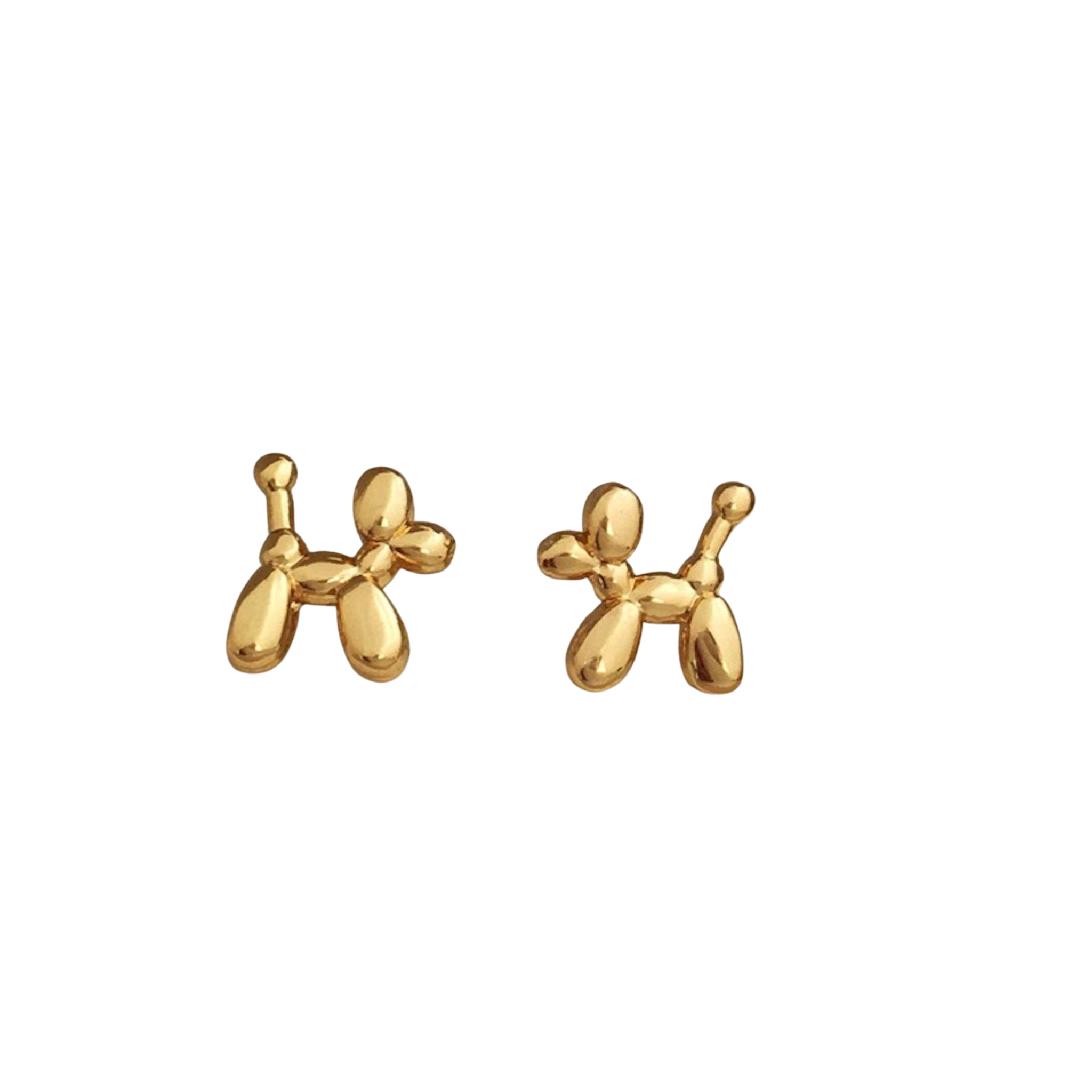 Puppy Chunky Small Studs | Gold