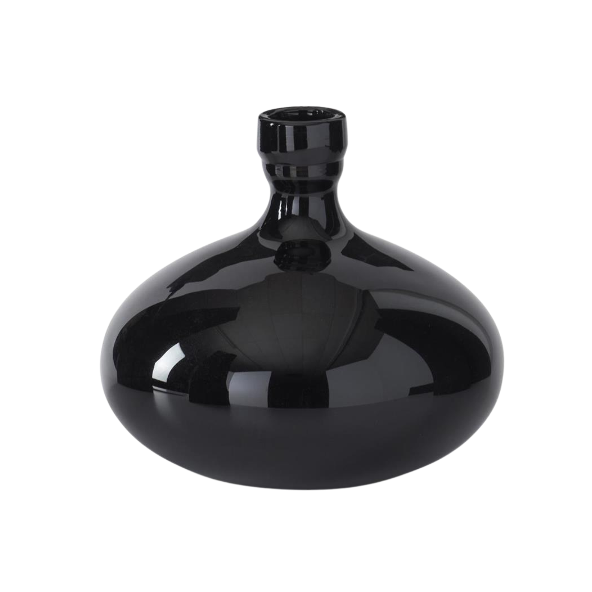 Black Long Neck Vase | 2 Sizes