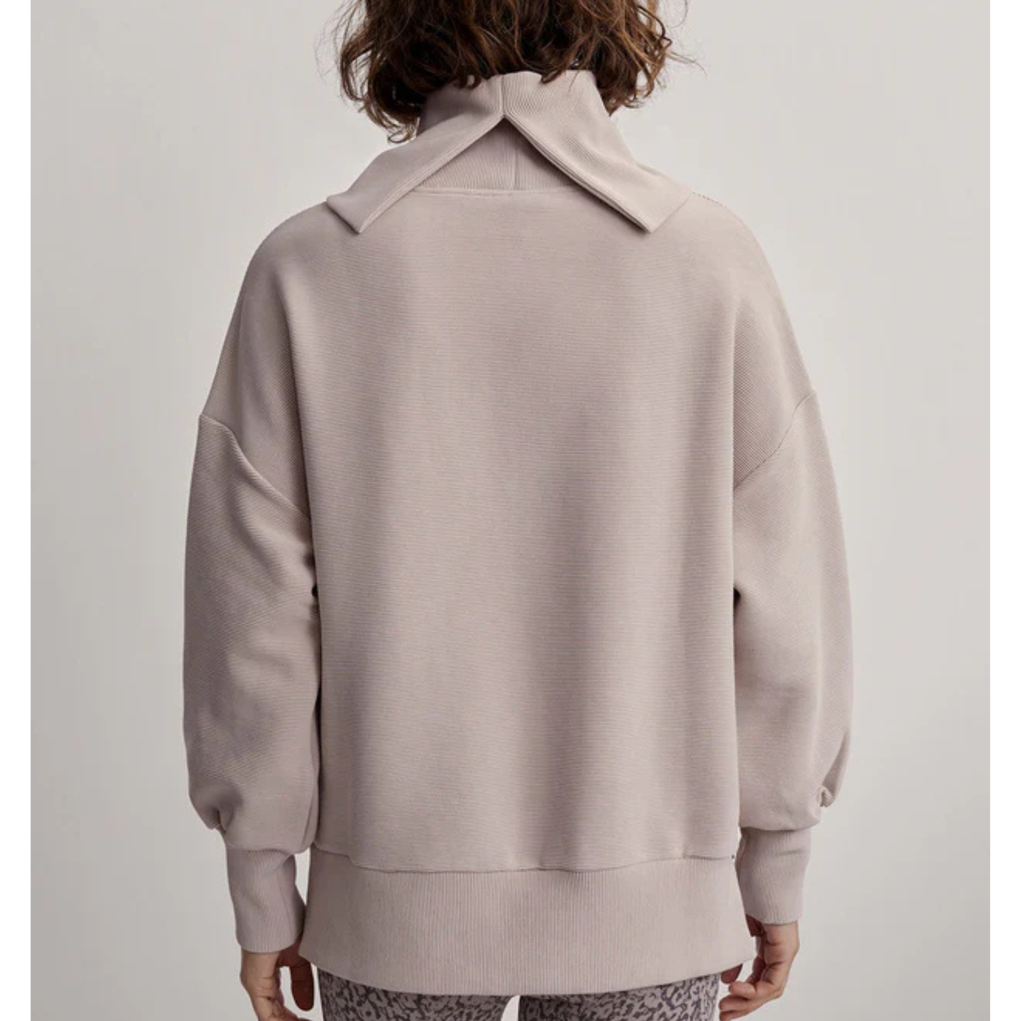 Milton Sweat Top | Mushroom