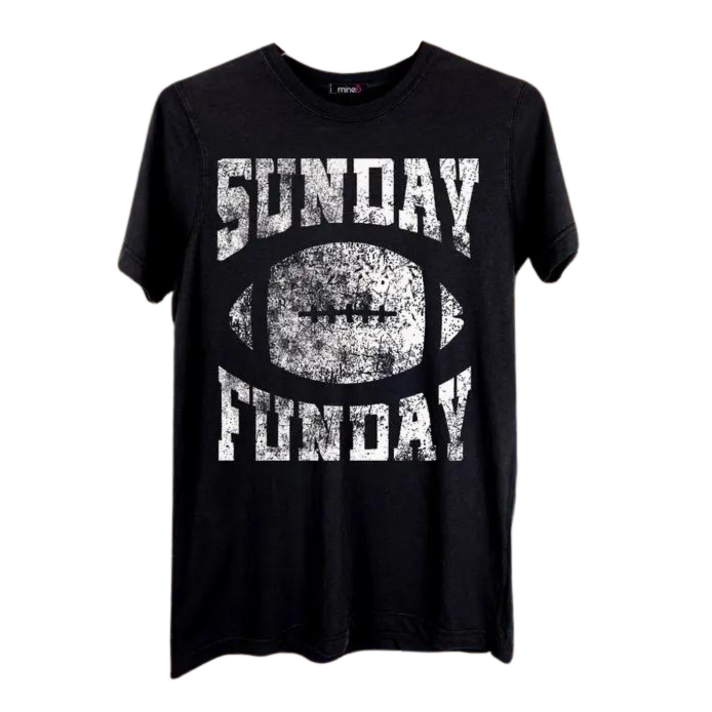 Sunday Funday Football Graphic Tee | Black