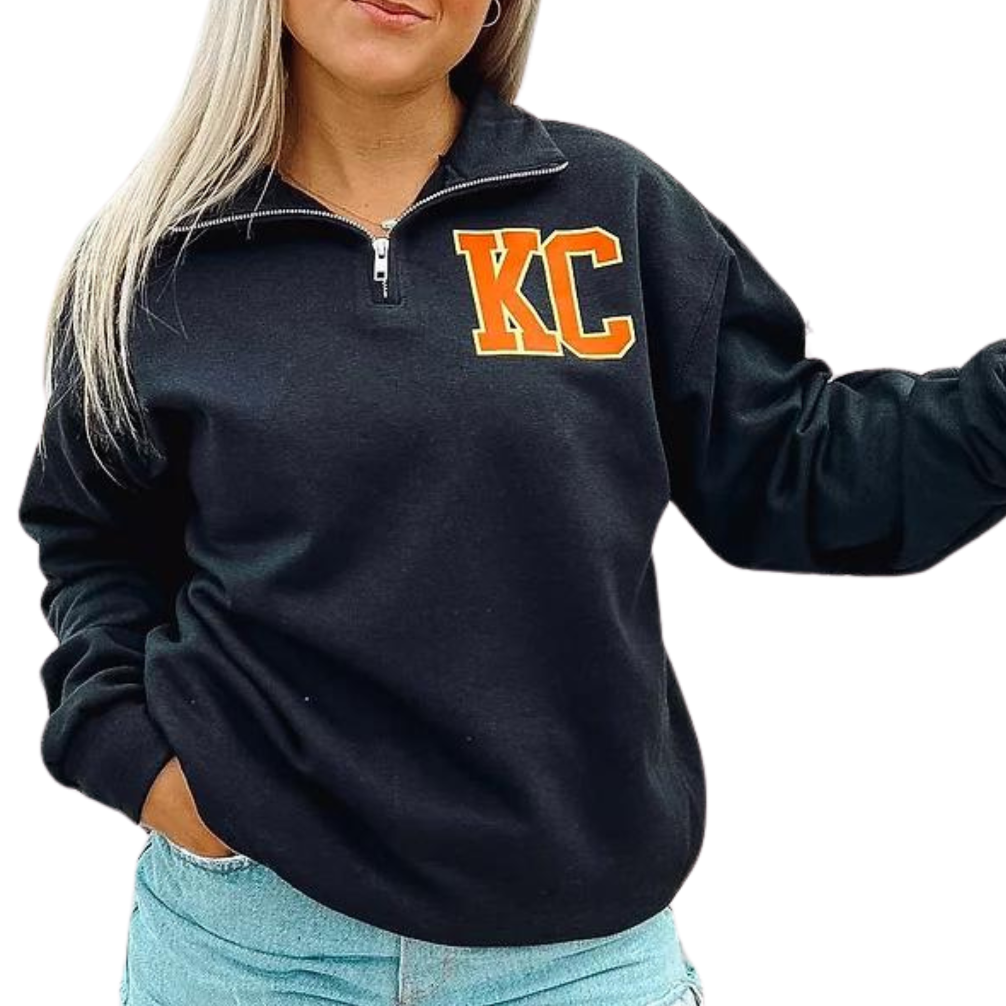 KC Quarter Zip Sweatshirt