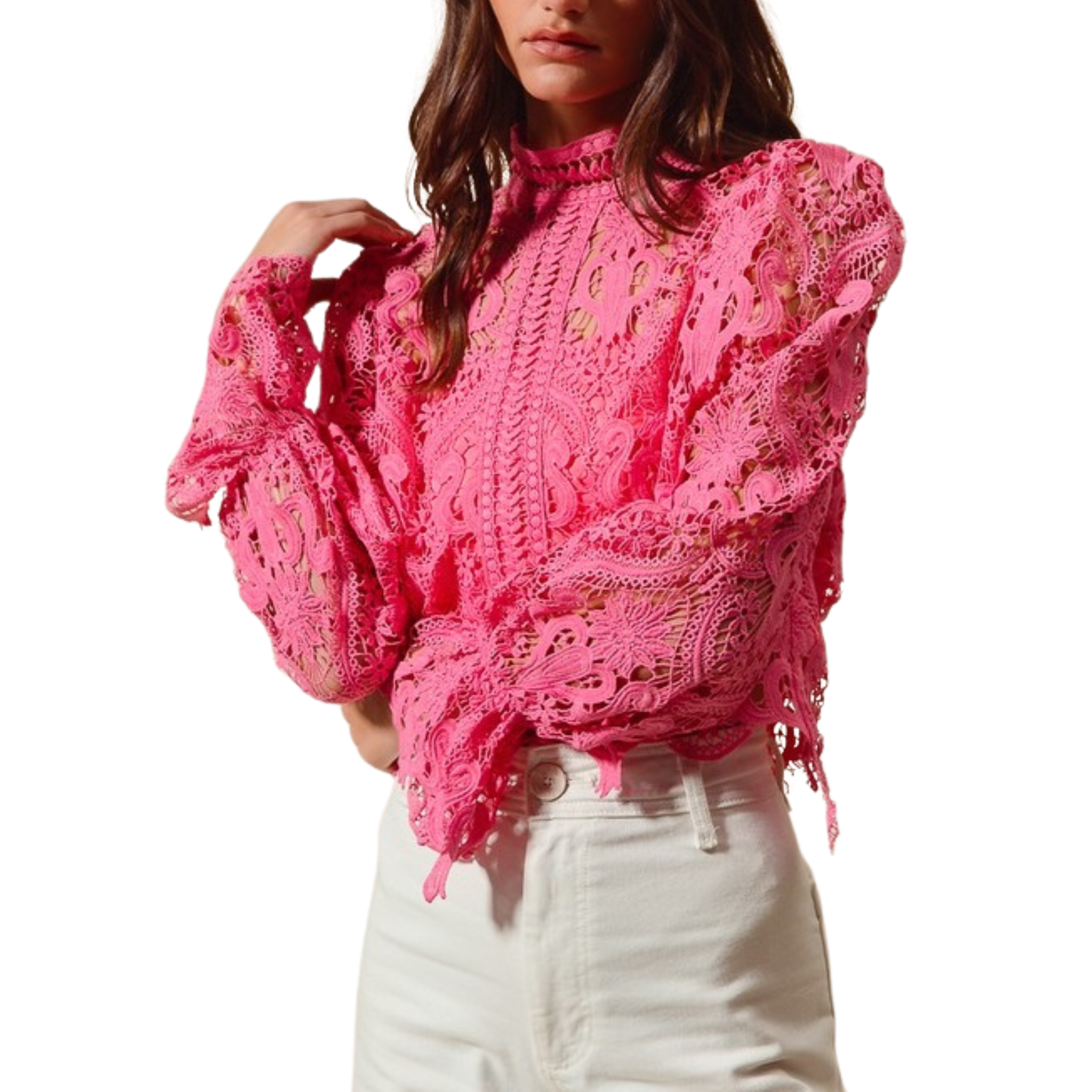 Floral Lace Blouse