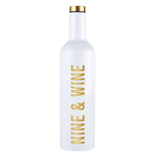 Stainless Steel Wine Bottle - Nine And Wine