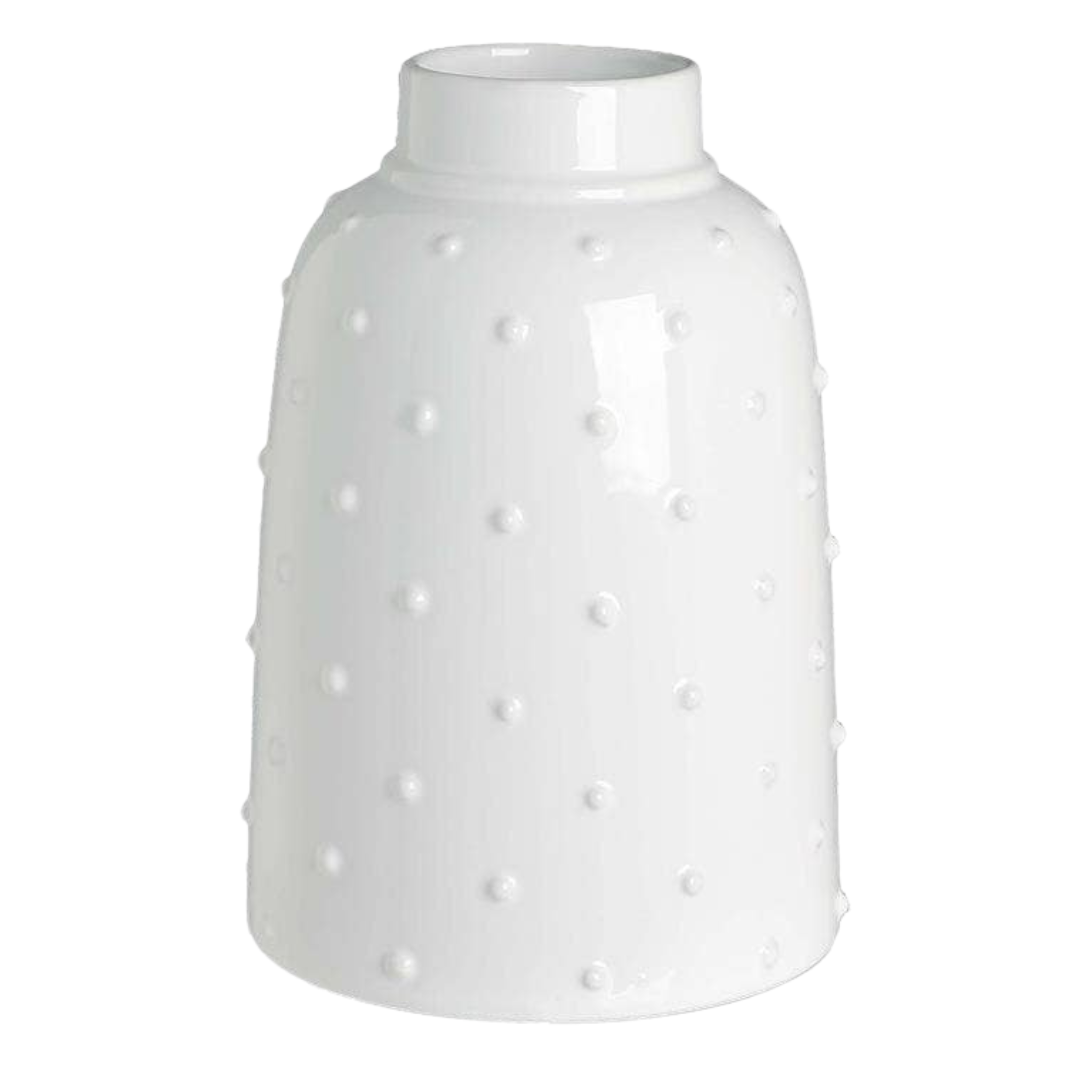 Hobnail Shouldered Vase | 10"