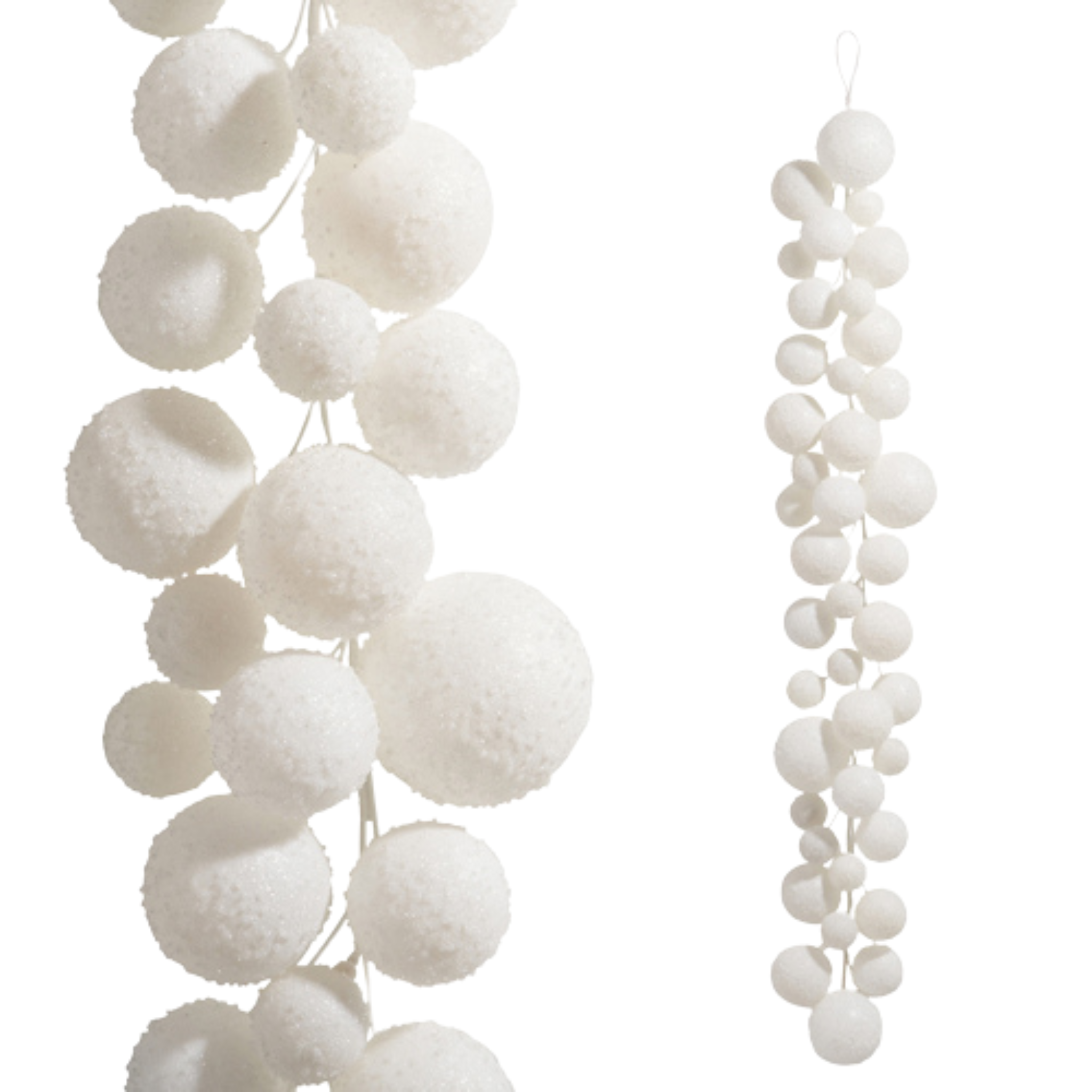 Snow Ball Garland | 4'