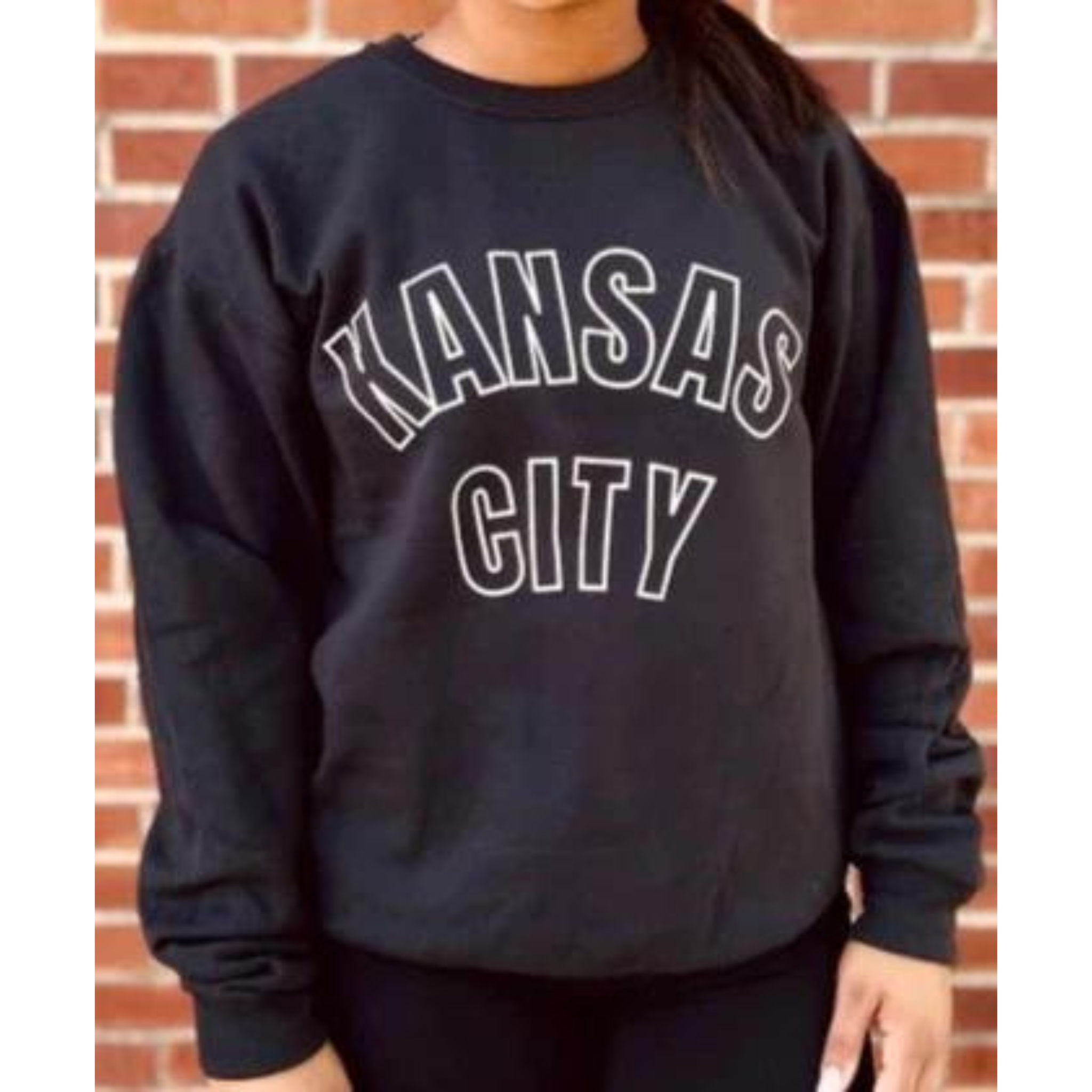 Black & White Kansas City Sweatshirt