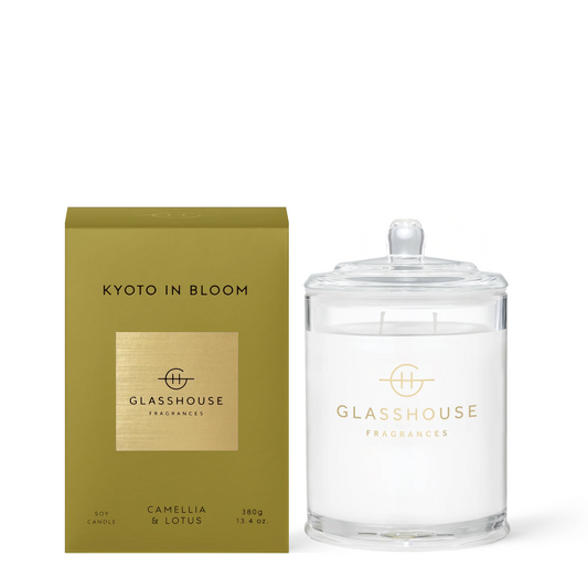 Glasshouse Candle - Kyoto In Bloom - 13.4oz