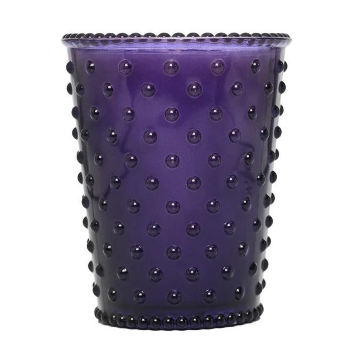 Blackberry Currant Hobnail Glass Candle - 16 oz