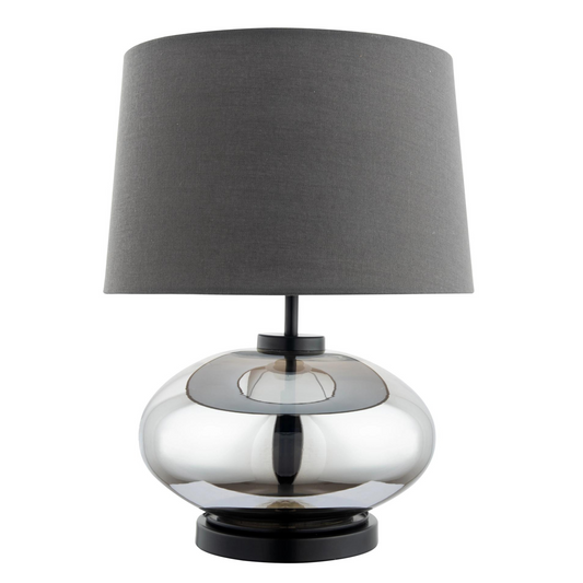 Megan Modern Luxe Glass Table Lamp