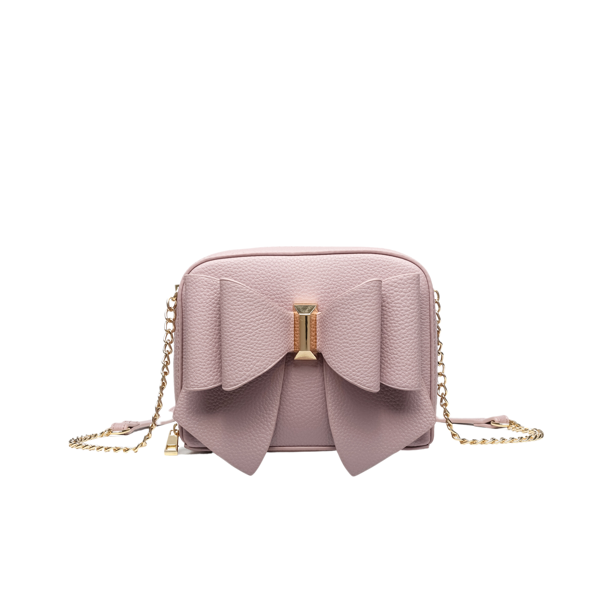 Chloe Bow Mini Crossbody Bag - Pink