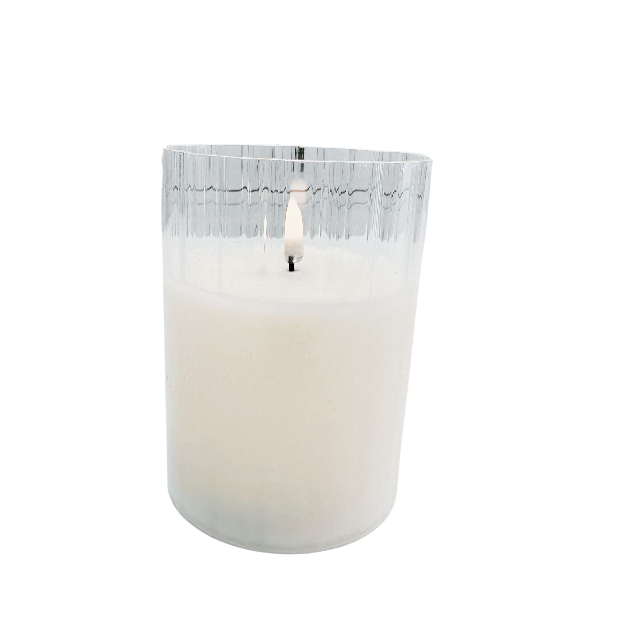 Radiance Faceted LED Flameless Candle | 3" x 5"