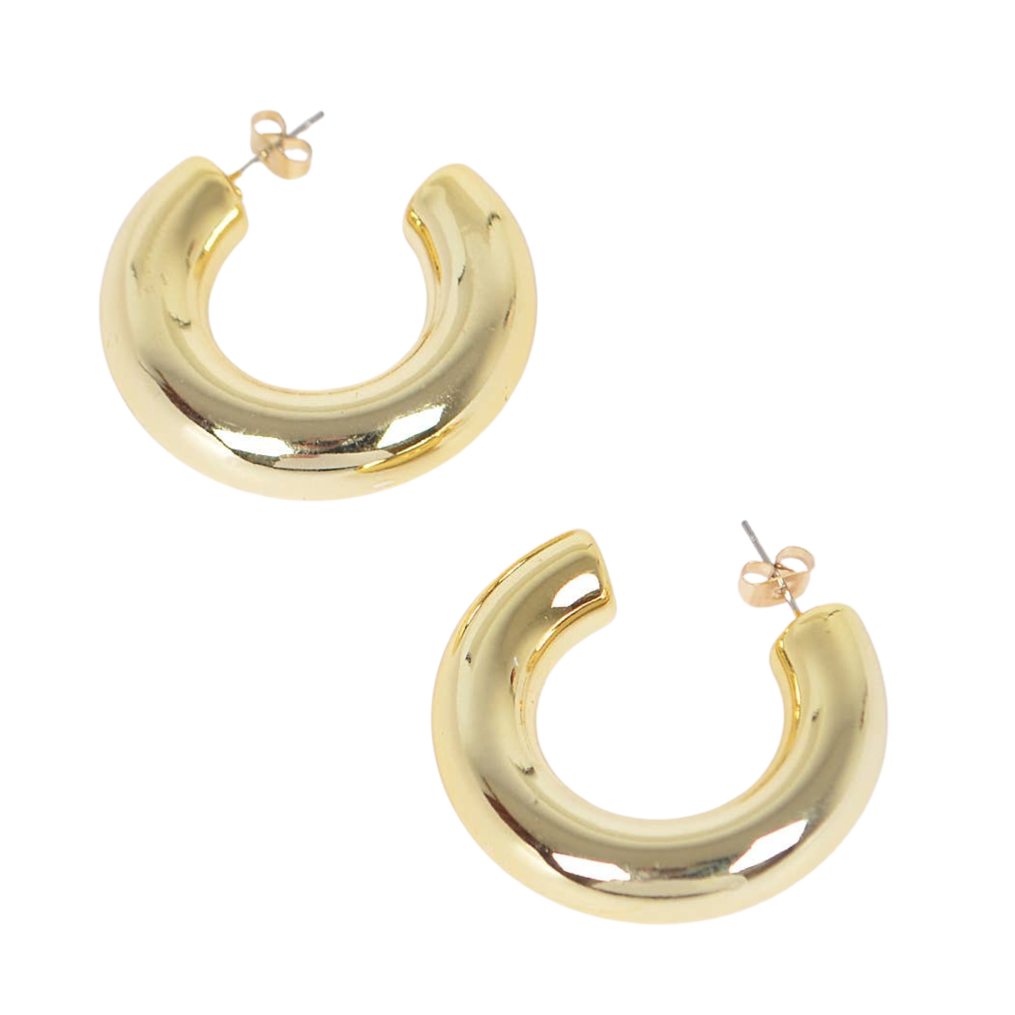 Mini Hoop Earrings | Gold