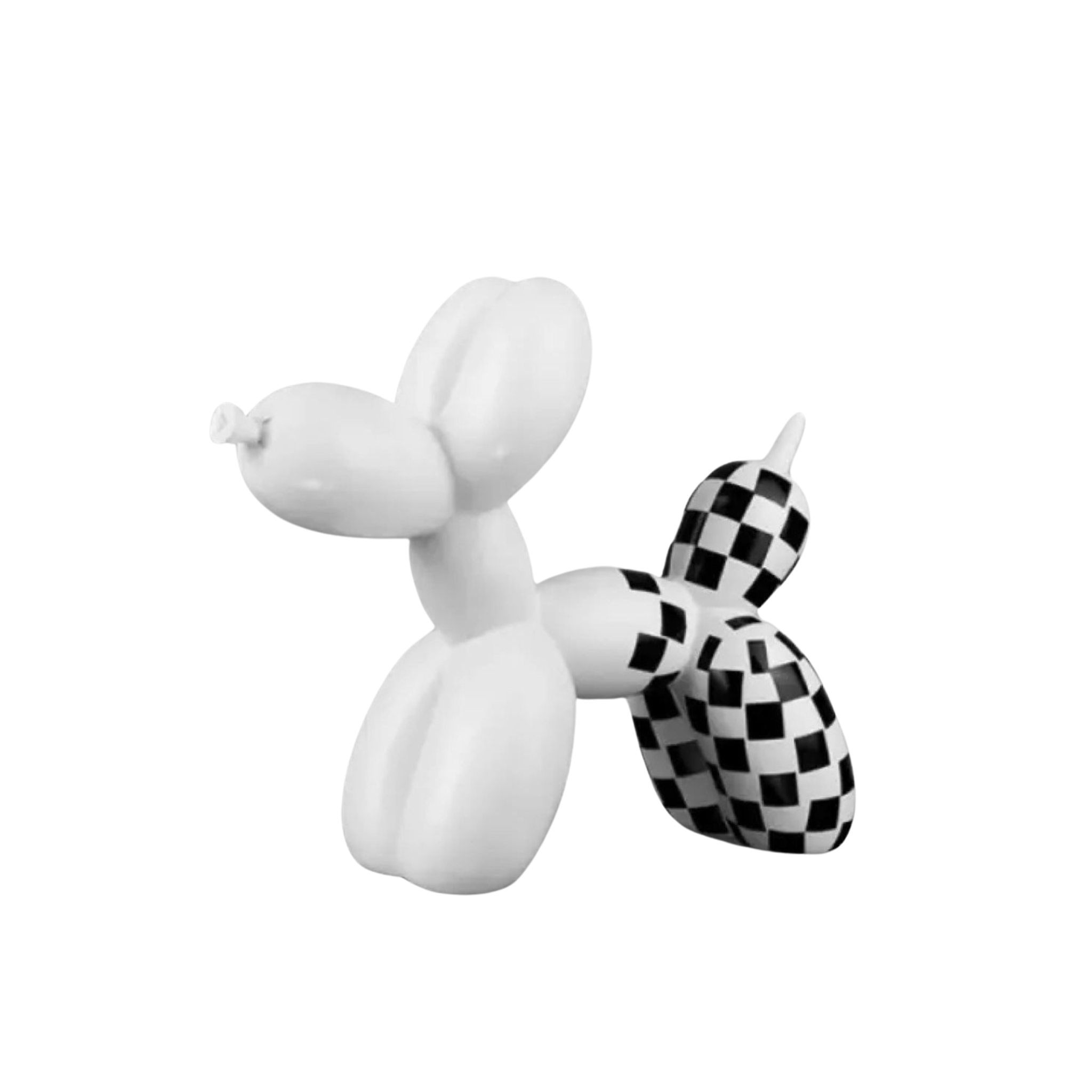 Resin Ballon Dog Statue