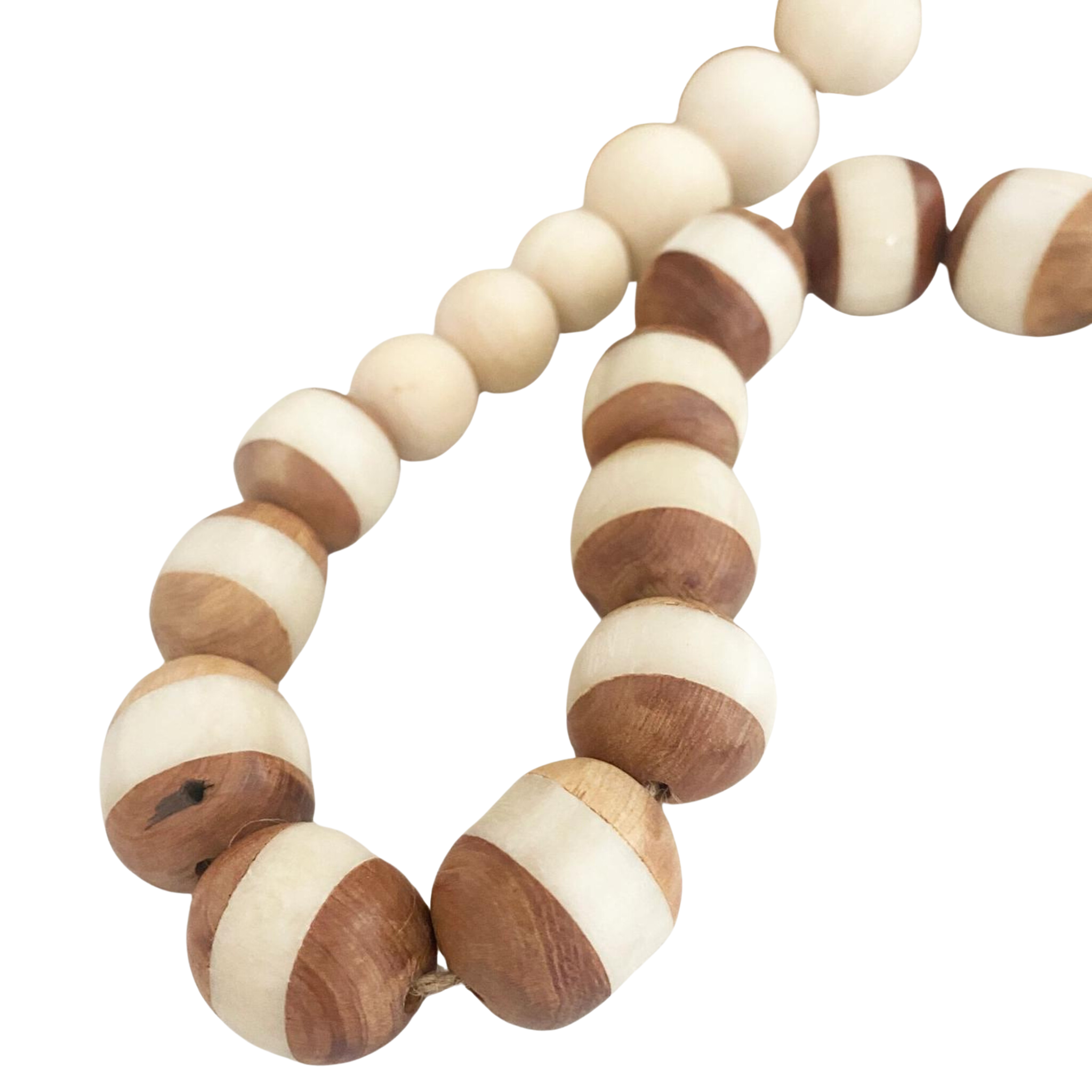 Wood Bone Garland