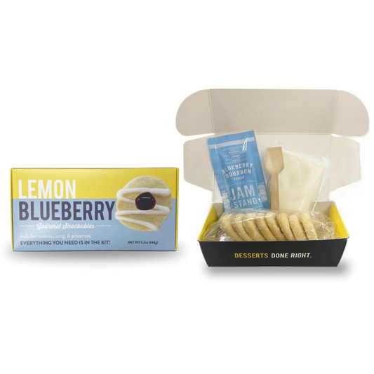 Crackerology Snackable Kits - Lemon Blueberry