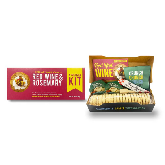 Crackerology Appetizer Kit - Red Wine and Rosemary