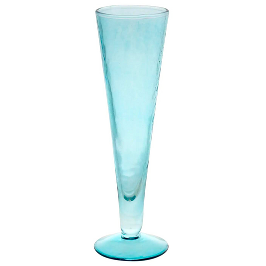 Luster Teal Stemware