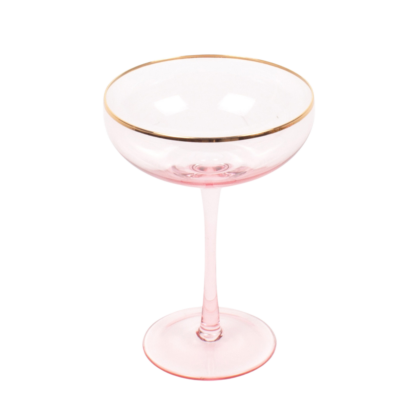 Coupe Glass | Light Pink